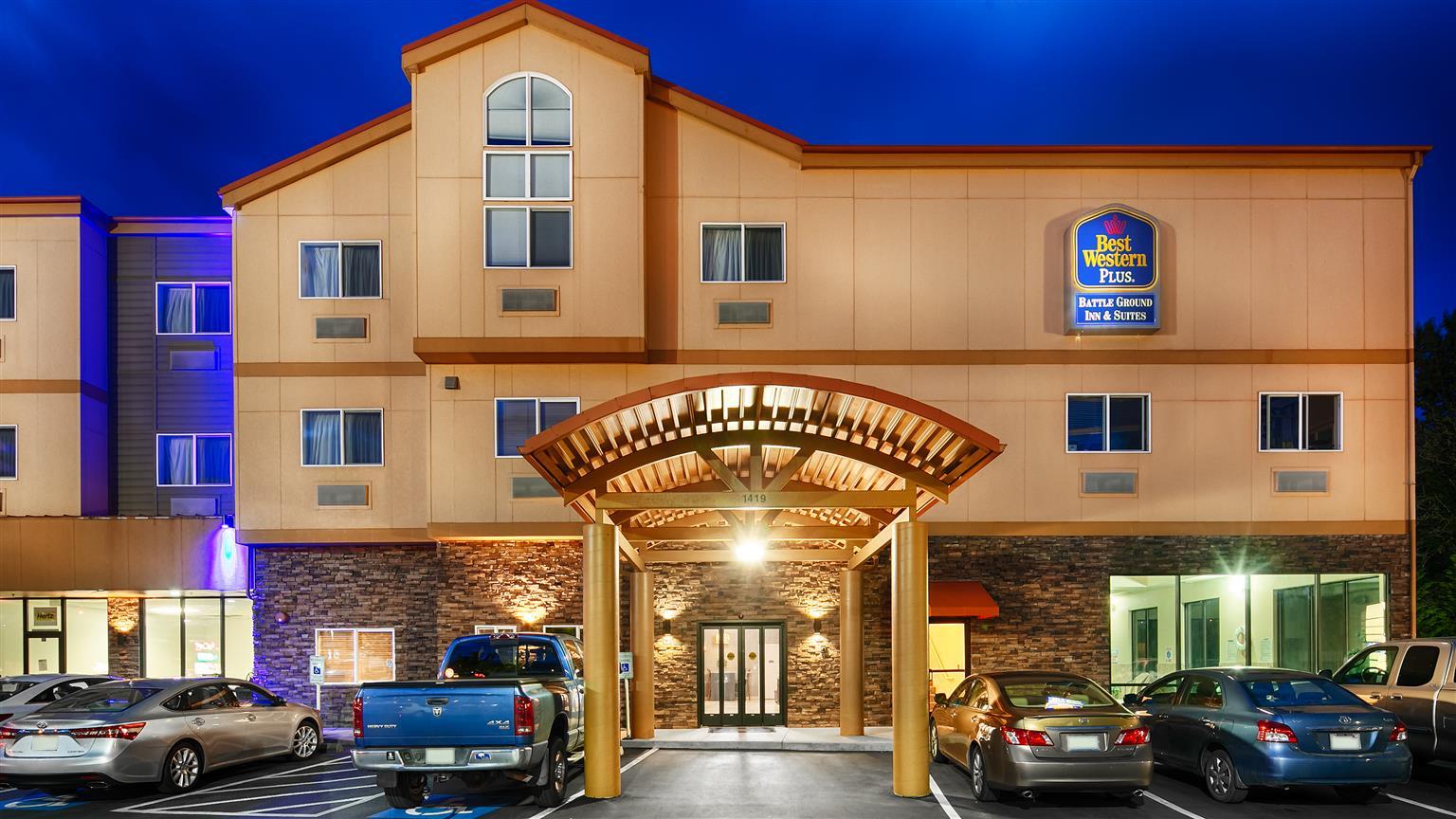 Best Western Plus Battleground Inn & Suites Battle Ground Екстер'єр фото